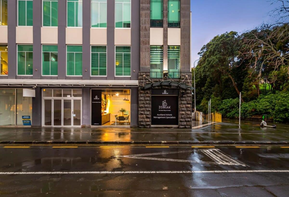 Bright One Bedroom Beauty With Balcony And Unbeatable Views Auckland Kültér fotó